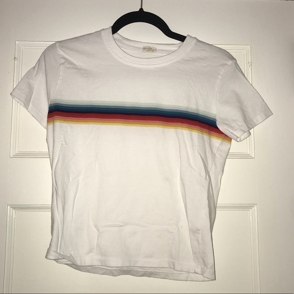 Aleena rainbow top